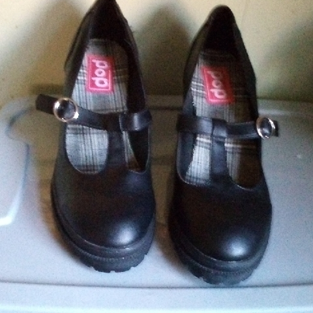 Pop Black Mary Jane Shoes